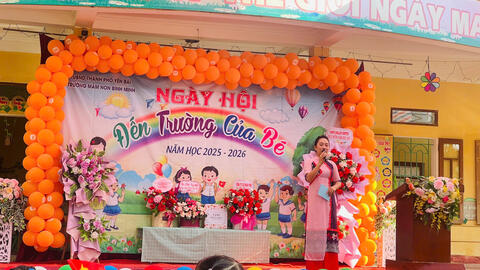 🎉 **TRƯỜNG MẦM NON BÌNH MINH TƯNG BỪNG KHAI GIẢNG NĂM HỌC MỚI 2025 – 2026** 🎉