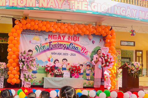 🎉 **TRƯỜNG MẦM NON BÌNH MINH TƯNG BỪNG KHAI GIẢNG NĂM HỌC MỚI 2025 – 2026** 🎉